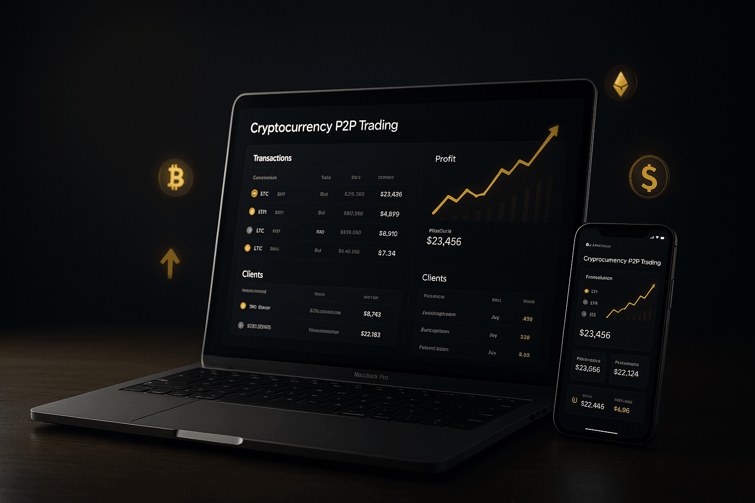 Dashboard P2P Panel Binance - Gestiona tus operaciones como un profesional
